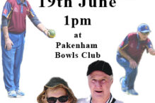 Graeme Wilde Memorial Day Sunday 19th June 1pm at Pakenham Bowls Club