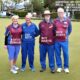 Judith Ferrari, Ian Kitt, Roy Harvie and Rick Burns - Divisional Qtr Final Midweek Pakenham 3 v Moonee Ponds - 2nd March 2023