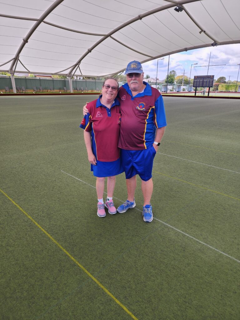 Winners Glenn & Jennifer Bainbridge - Club Mixed Pairs Championship 2022/2023 Season played 23/4/2023