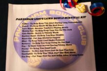 Pakenham Lions Lawn Bowls Survival Kit